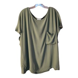 Style & Co size XXL short sleeve top NWT